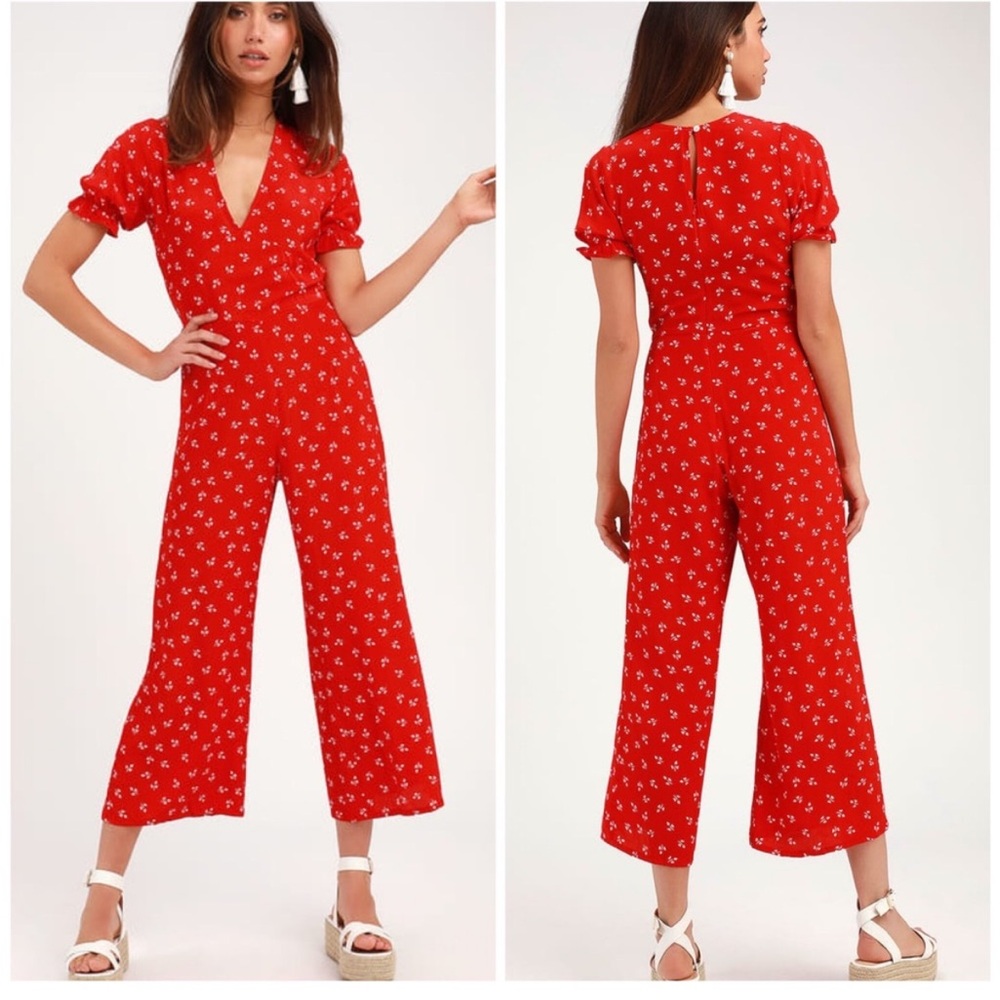 Faithful the Brand red Mallory Jumpsuit 10